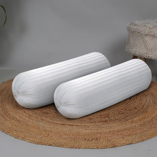 Travel Pillow ,JDX Bombay Dyeing Cotton Cloth Filled with Reliance Microfiber, Set of 2