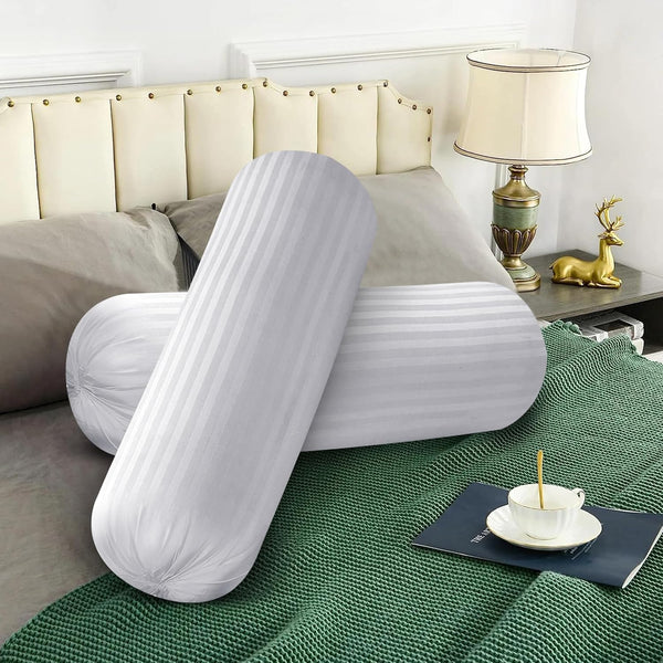 Travel Pillow ,JDX Bombay Dyeing Cotton Cloth Filled with Reliance Microfiber, Set of 2