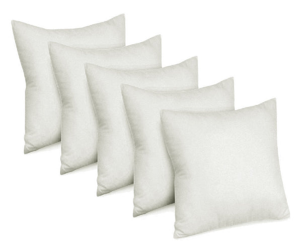 JDX Premium Quality , Microfiber Soft Cushions for Sofa  (Set/Pack of 5 Cushions)