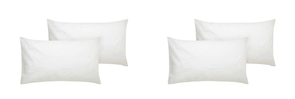Embroco Best Solid Best Sleeping Pillow Pack of 4 (WhitePillow)