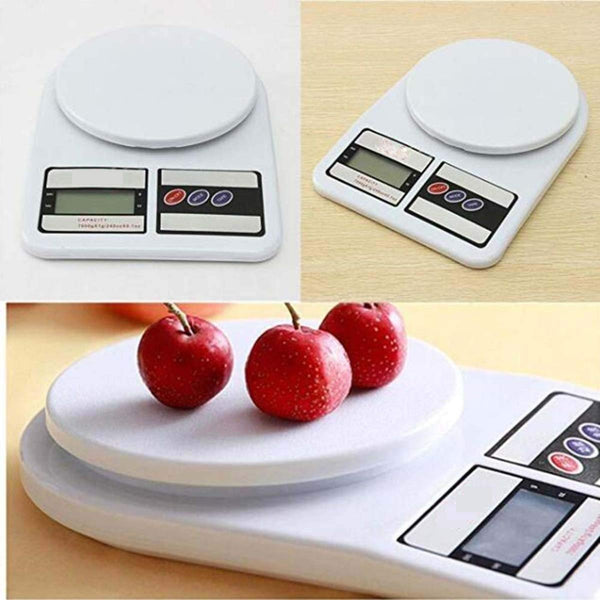 JDX Electronic Digital Weighing Scale Weight Machine (10 Kg - with Back Light, Pack of 1)