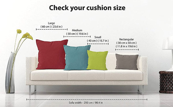 JDX Hotel Quality Premium Micro-Fiber Soft Filler Cushion Set Of 5