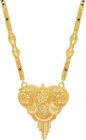JDX Gold Plated Traditional and fancy Stylish Mangalsutra for Women