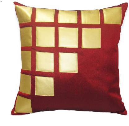 JDX  Set of 5 Decorative Hand Made Jute Throw/Pillow Cushion Covers - (16 X 16 INCHES)