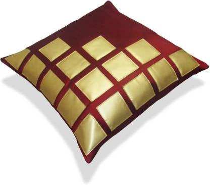 JDX  Set of 5 Decorative Hand Made Jute Throw/Pillow Cushion Covers - (16 X 16 INCHES)