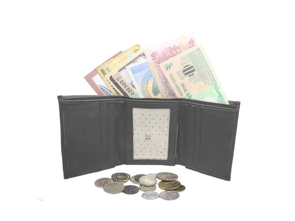 Luxurious & High Quality of Black Artificial Leather Wallet for Male