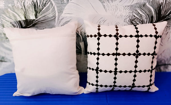 JDX Designer cushion Cover Set Of 5  for sofa and Living Room (16x16 Inches)
