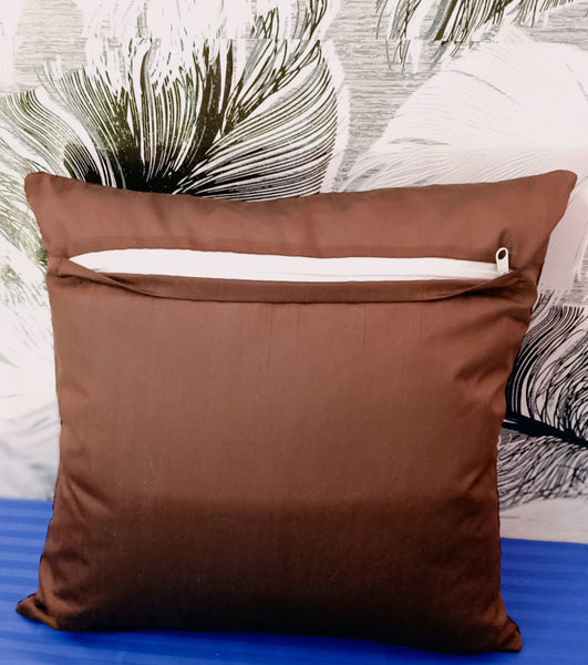 JDX  Set of 5 Decorative Hand Made Velvet Throw/Pillow Cushion Covers - (16 X 16 INCHES)