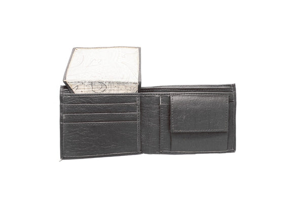 Luxurious & High Quality of Black Color Artificial Leather Wallet for Male