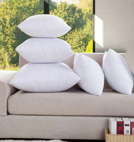 High Quality and Best Fiber Soft Cushion (White) Good Size (12x12 Inches)