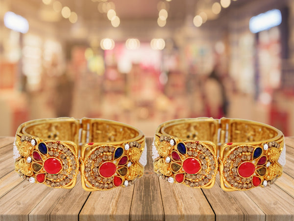 Jewellery Gold Plated & Full Fancy Design Bracelets Bangles for Women and Girls